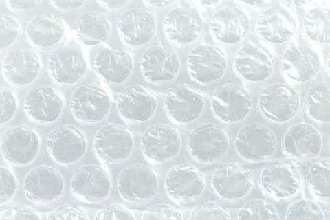 Macro of wrap bubble texture Foto stock