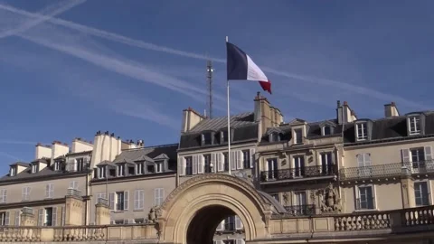 Macron and Scholz meet to try to defuse bilateral tensions, París, FR - 26 Oct 2 Stock Footage 219939437