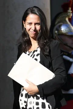 Macron convenes third plenary session of the CNR at the Elysee, Paris, France -  Foto stock