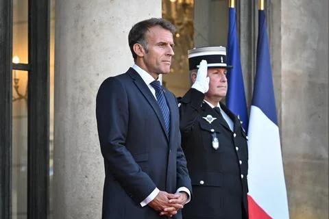 Macron, Pashinyan hold talks on sidelines of International Space Summit, Paris,  Photos