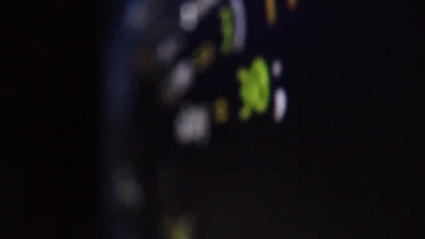 Macroscopic view of code sequence on LCD computer screen Vidéo 111659913