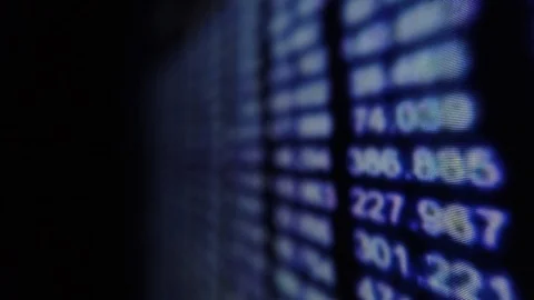 Macroscopic view of code sequence on LCD computer screen Vídeo Stock 111660482