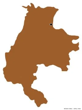 Macvanski, district of Serbia, on white. Pattern Stock Illustration