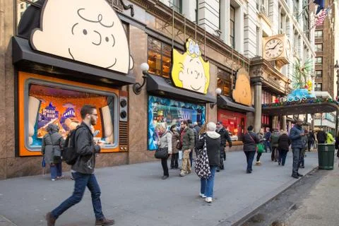 Macy's Christmas Stock Photos