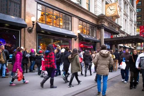 Macy's Christmas Stock Photos