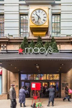 Macy's Christmas Stock Photos