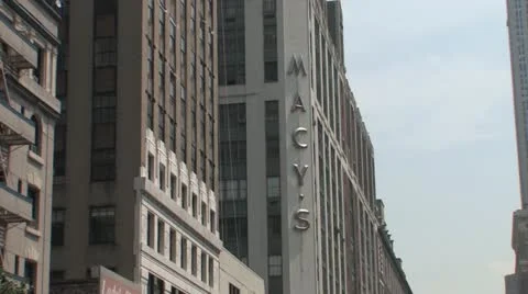 Macy's Department Store - NYC Stock Footage 11824936
