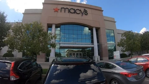 Macy's Store Front Stock Footage 116540482