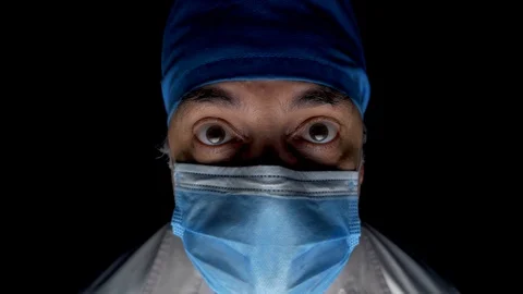 Mad Doctor Stock Footage 125433439