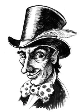 Mad hatter Illustrazione stock