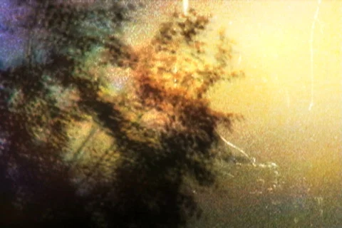Mad Lightning Strike Processed - Vintage Super8 Film Vídeos de archivo 474692