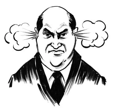 Mad man Illustrazione stock