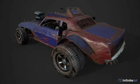 Mad mustang 3D Model