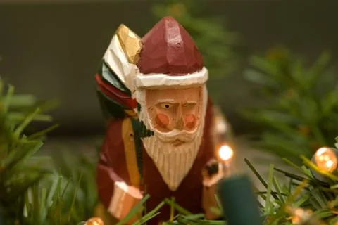 Mad santa Foto stock