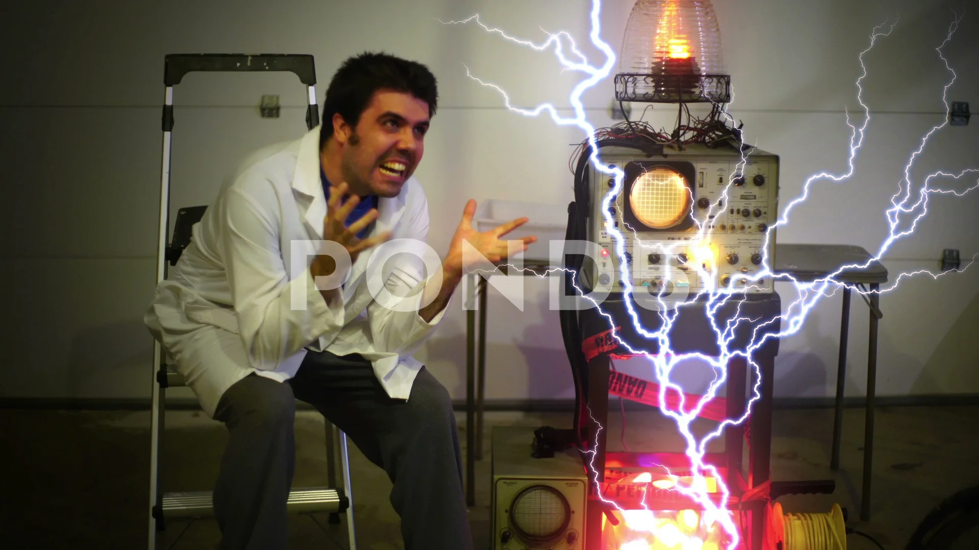 mad scientist electricity