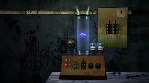 Mad Scientists Laboratory (Loop) Stock Footage 40682928