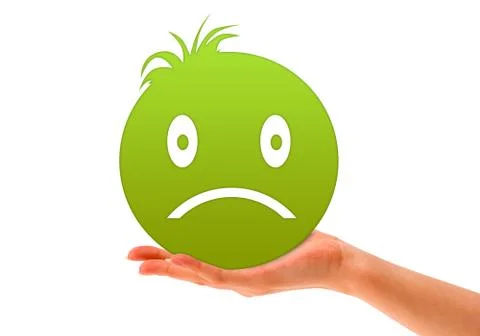 Mad smiley Stock Illustration