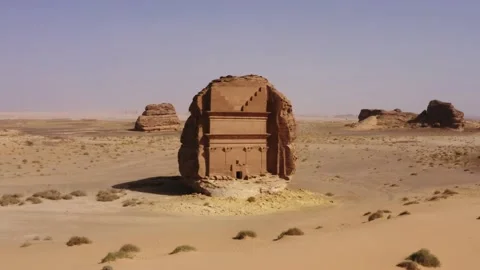 Mada'in Saleh Stock Footage 195725317