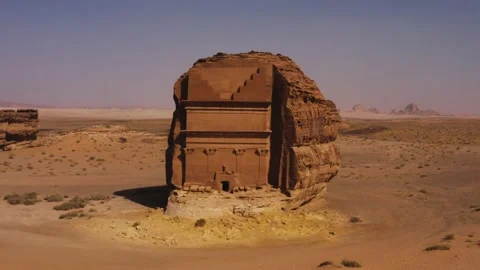 Mada'in Saleh Stock Footage 195725366