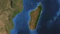 Madagascar. 3d earth in space - zoom in on Madagascar contoured 4k 4k or 4k+ Resolution