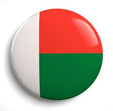 Madagascar flag Stock Illustration