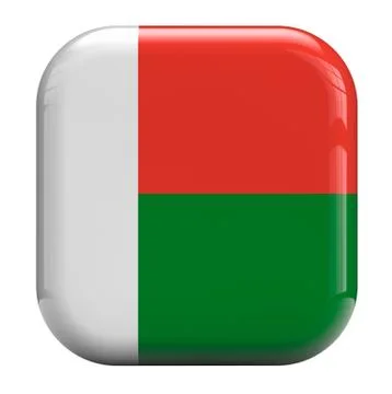 Madagascar flag Stock Illustration