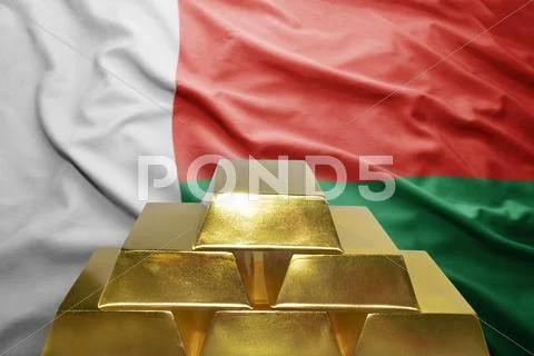 Madagascar gold reserves Stock Photos