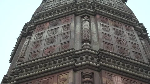 Madan Mohan Temple Vrindavan Exterior View Stock Footage 321025489