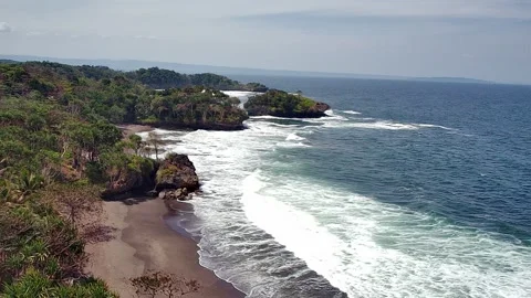 Madasari Beach Stock Footage 281328669