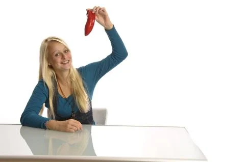 Mädchen mit Parika Stock Photos