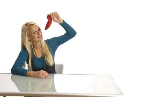Mädchen mit Parika Stock Photos