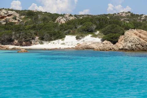 Maddalena Beach Stock Photos