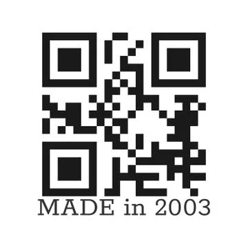 Made in 1965. Stylized vector lettering Stock Illustration