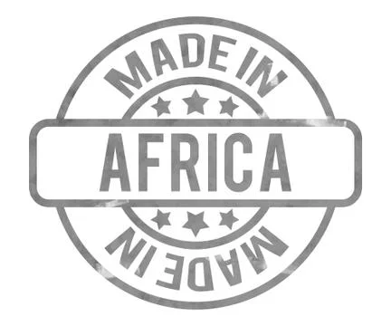 Made in africa Stock Illustration
