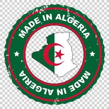 Made in Algeria Stock Illustration
