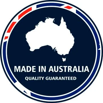 Made in Australia quality stamp. Vector illustration Stock Illustration