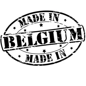 Made in Belgium Stock Illustration