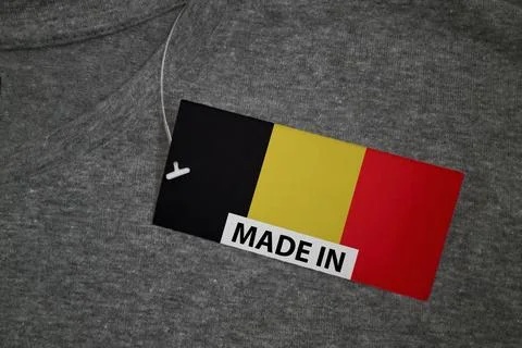 Made in Belgium Foto stock