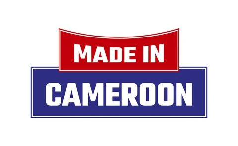Made In Cameroon Seal Vector Stock-Illustration