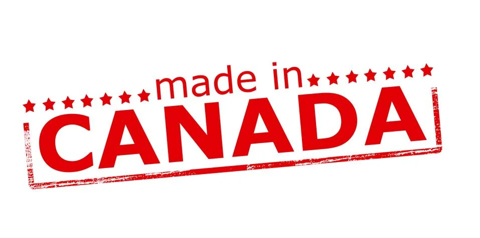 Made in Canada Stock Illustration
