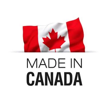 Made in Canada - Label Stock Illustration