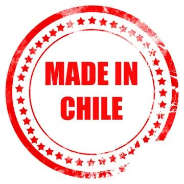 Made in chile Stock Illustration