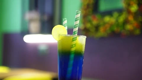 Made from different combination of fruits called delicious mocktail in Indi.. Stock Footage 248080106