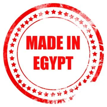 Made in egypt Stock Illustration