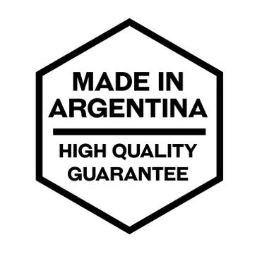 Made in Egypt label on white Stock Illustration