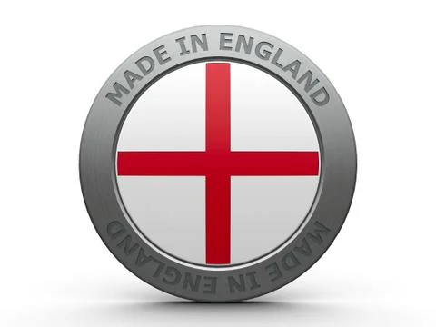 Made in England Stock Illustration