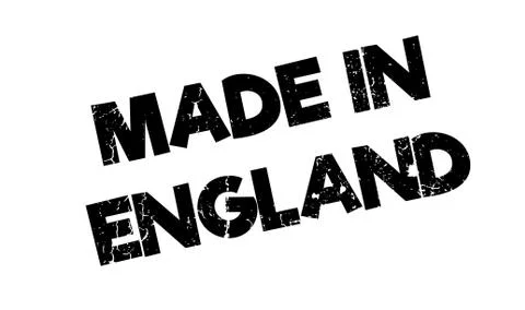 Made In England rubber stamp Stock Illustration