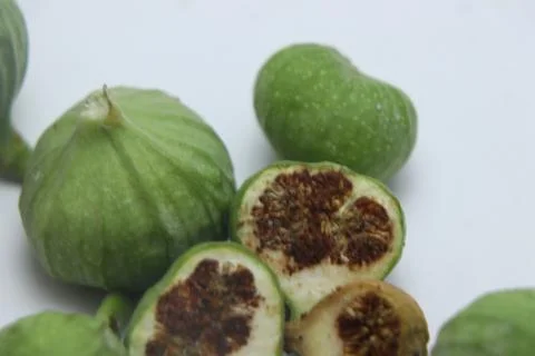 Made fig fruit used in kitchen Stock Photos