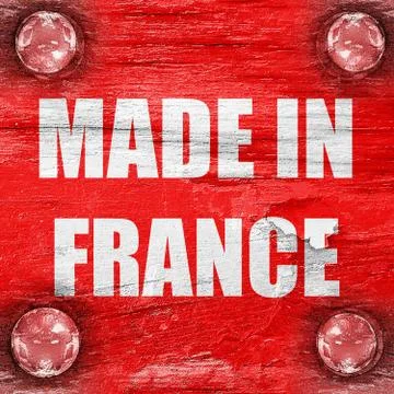 Made in france Stock Illustration