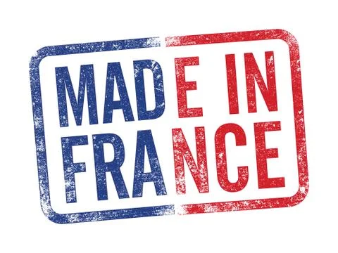 Made in France inkpad Stock Illustration